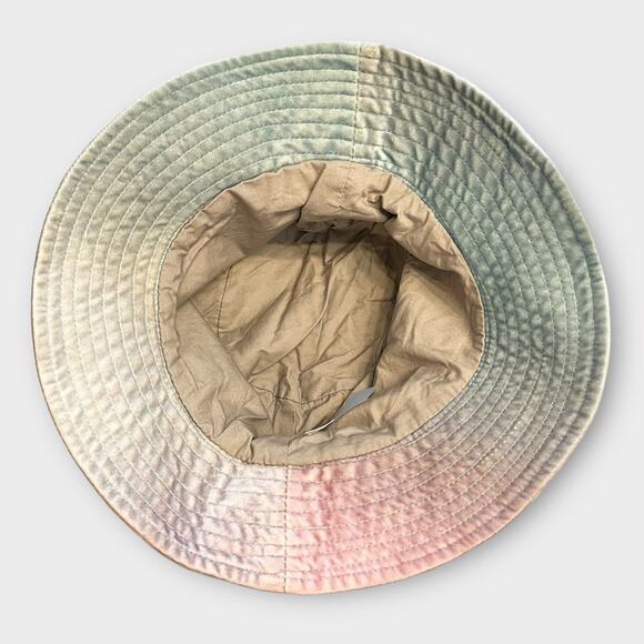 URBAN OUTFITTERS Velvet Pastel Tie-Dye 90s Y2K Bucket Hat - Picture 6 of 8